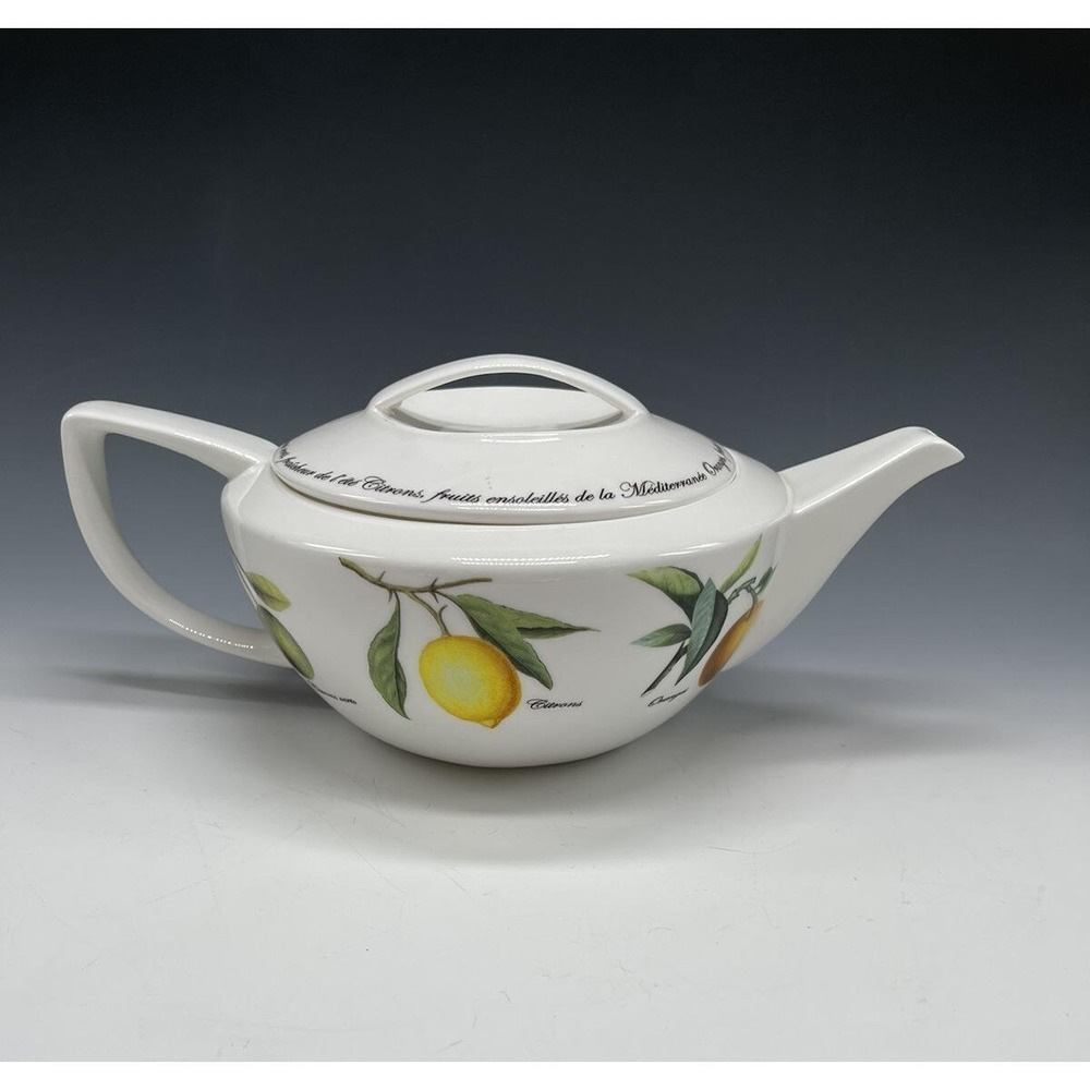 QUEEN'S FINE BONE CHINA FRUITS DU SOLEIL Teapot Vintage A36